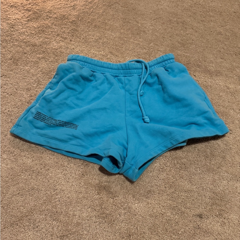 Pangaia shorts ocean blue